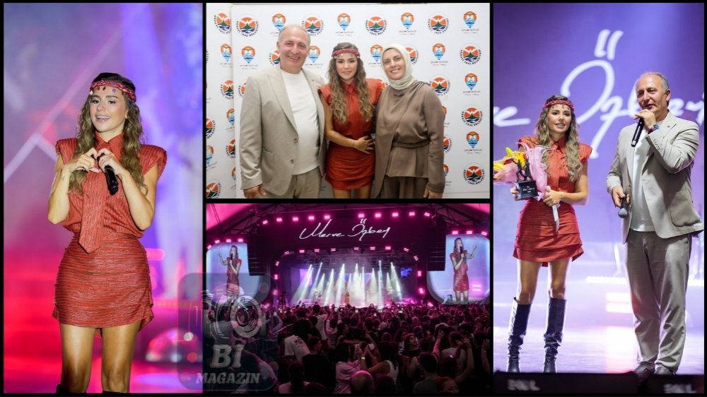 Merve Özbey 52. Uluslararası Arhavi Festivali’nde Sahne Aldı...