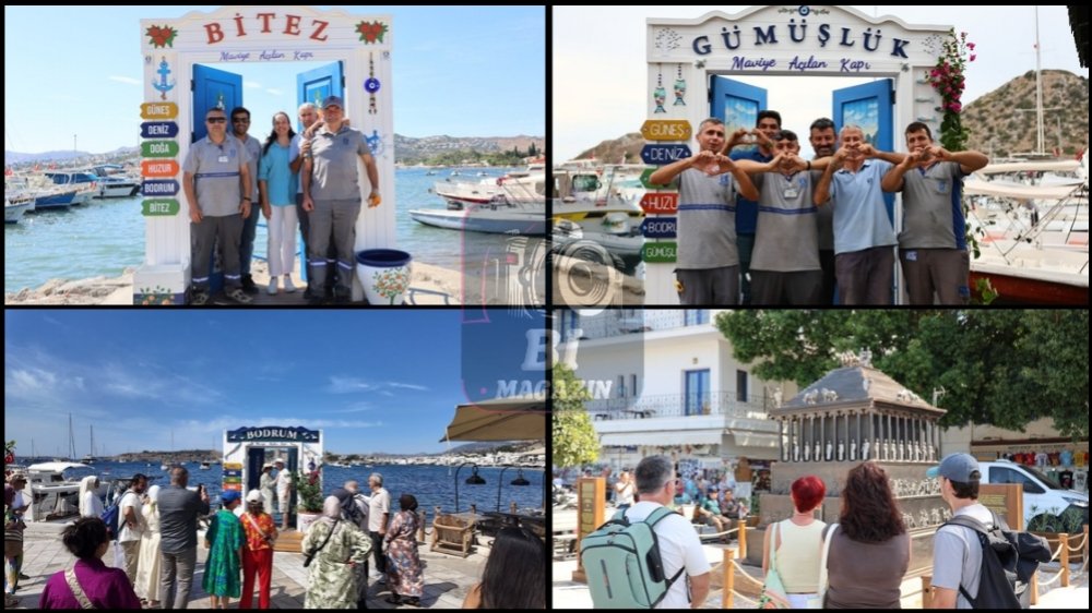 Bodrum’un Yeni Fotoğraf Durakları İlgi Görüyor...