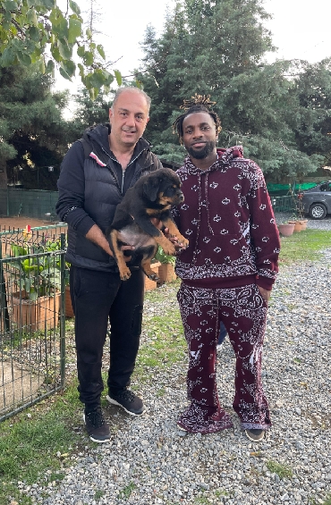 Saint- Maximin'den Çocukların Yavru Rottweiler Sürprizi...