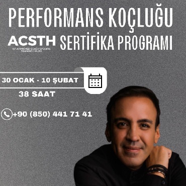 MCC. Fatih Elibol’dan Performans Koçluğu Sertifika Programı Başlıyor.... 