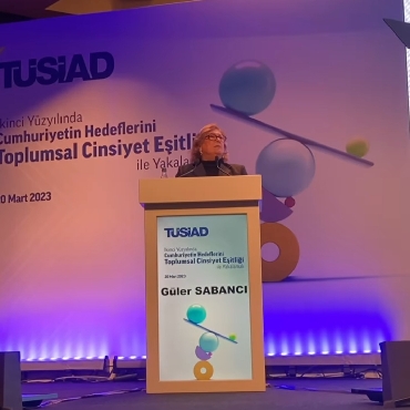 TÜSİAD’ın Konferansında Konuşmacı Oldular...