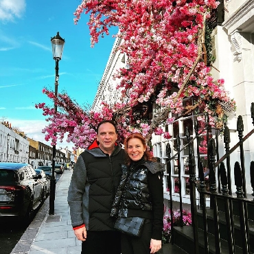 Alkoçlar Çifti Londra'da...