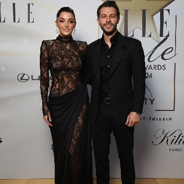 Hande Erçel Ve Hakan Sabancı Elle Style Awards'ta...