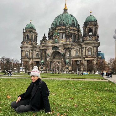 Pınar Sabancı Berlin'de...