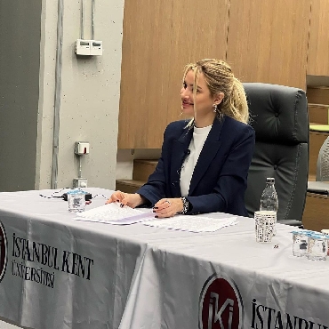 Pınar Sabancı İstanbul Kent Üniversitesi'ne Konuk Oldu...