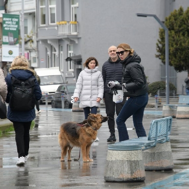 Seben Koçibey Köpeğiyle Bebek'te...