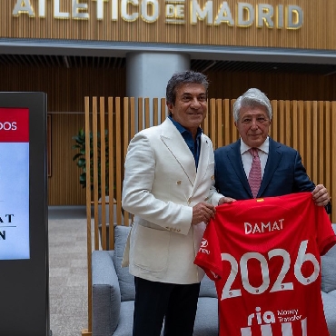 Damat Tween, Atletico Madrid'e Sponsor Oldu...